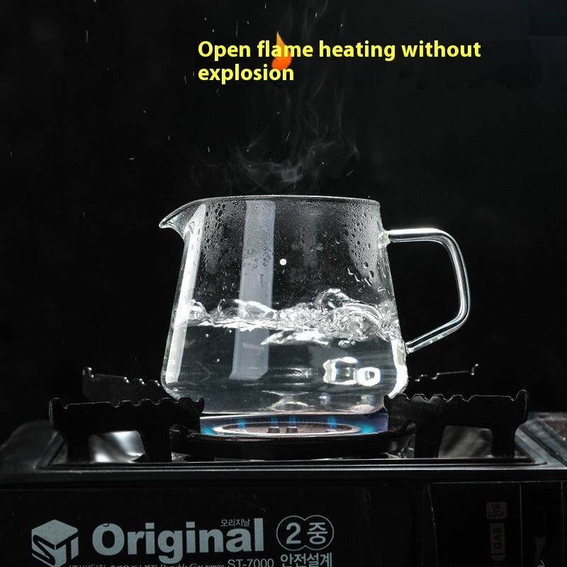 Heat-resistant Glass Coffee Maker Household Milk Scaled Cup