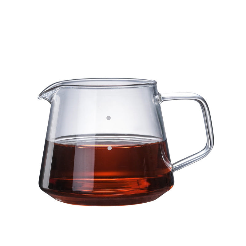 Heat-resistant Glass Coffee Maker Household Milk Scaled Cup