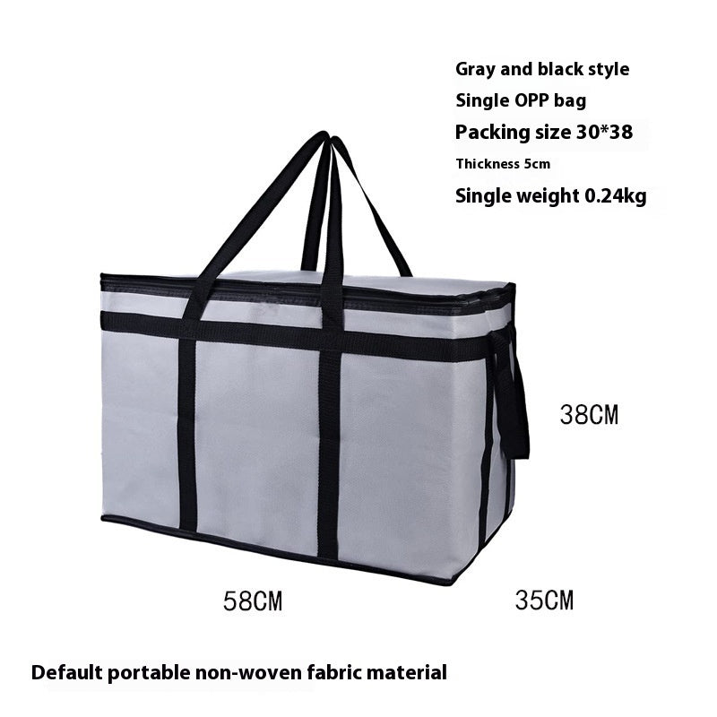Outdoor Camping Large Capacity Picnic Double Layer Insulated Bag