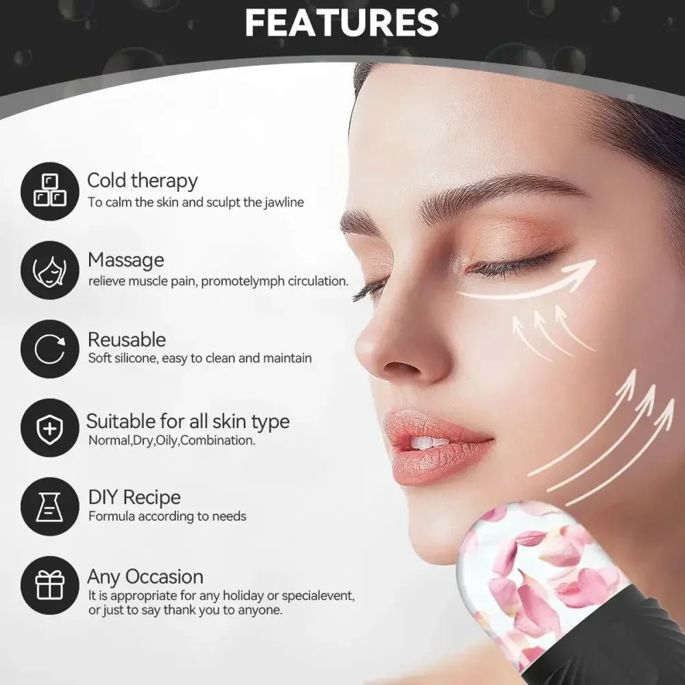 Silicone Cube Facial Ice Roller - GS - choice