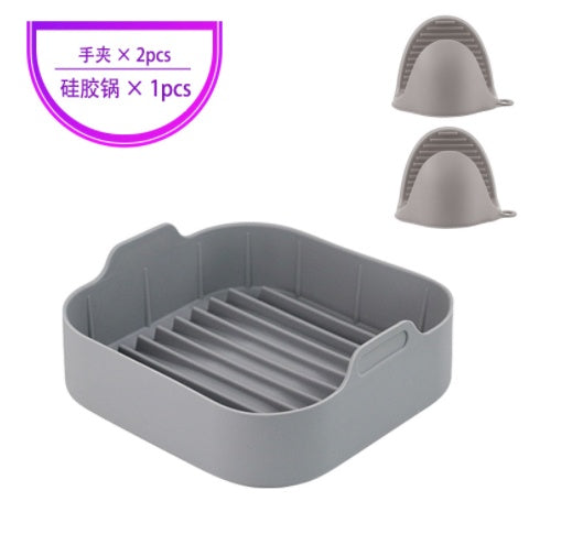 Cook Clean & Easy with Silicone Air Fryer Pot