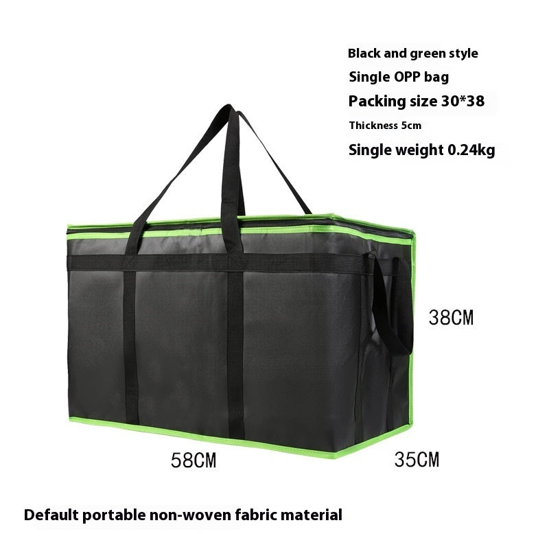 Outdoor Camping Large Capacity Picnic Double Layer Insulated Bag