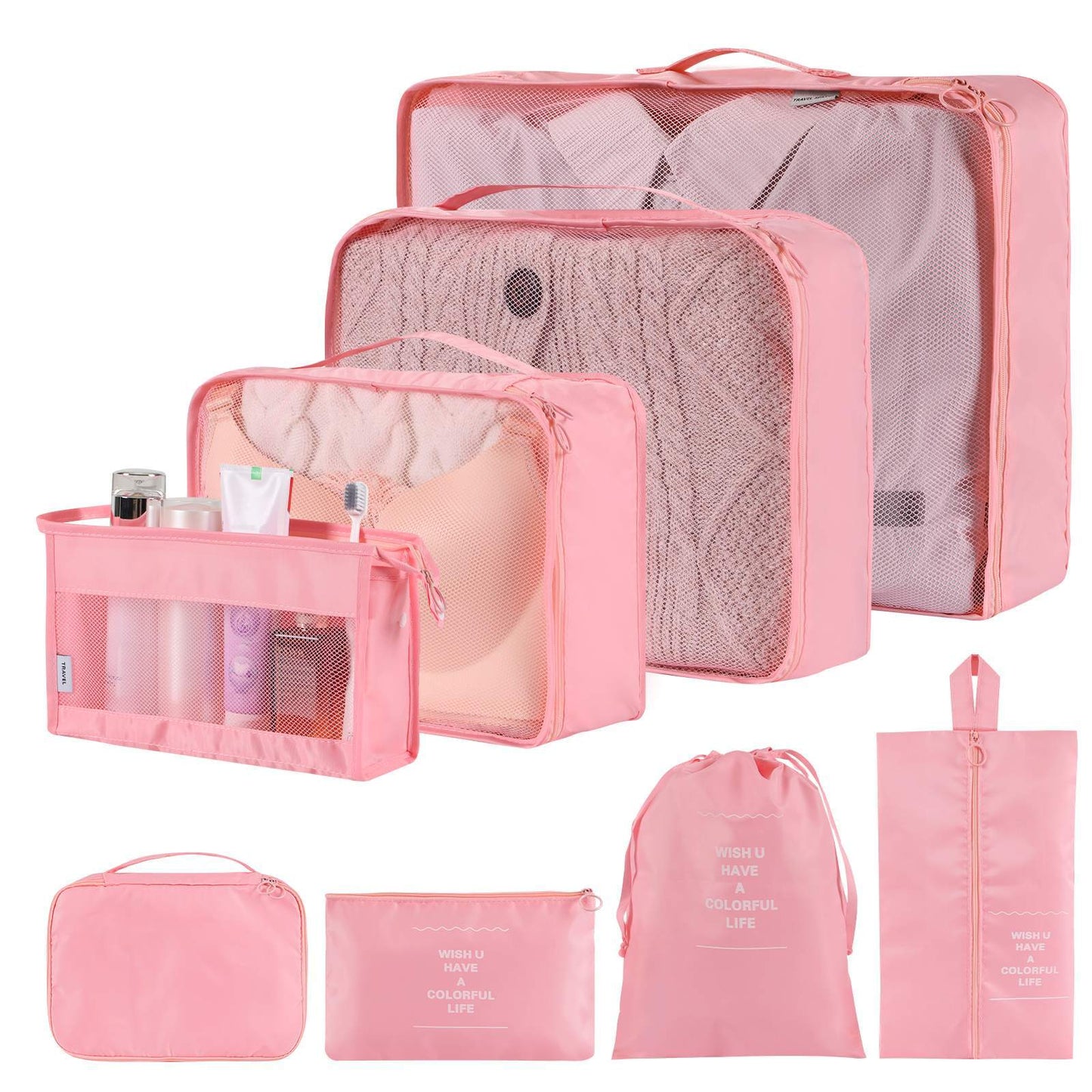 Travel Storage Bag Travel Portable Clothing Luggage Packing Bags