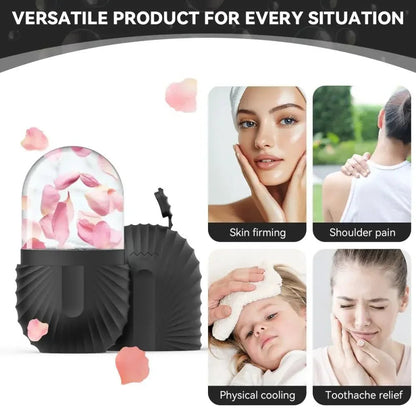Silicone Cube Facial Ice Roller - GS - choice