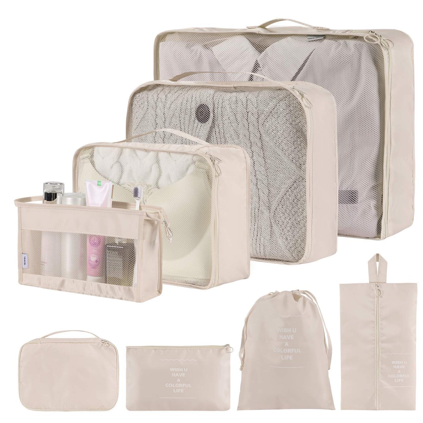Travel Storage Bag Travel Portable Clothing Luggage Packing Bags