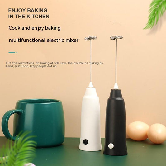 Egg Beater Household Mini Electric Milk Frother