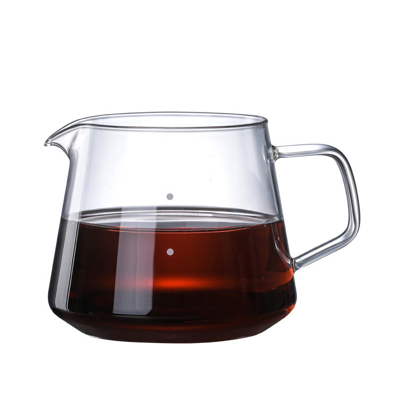 Heat-resistant Glass Coffee Maker Household Milk Scaled Cup